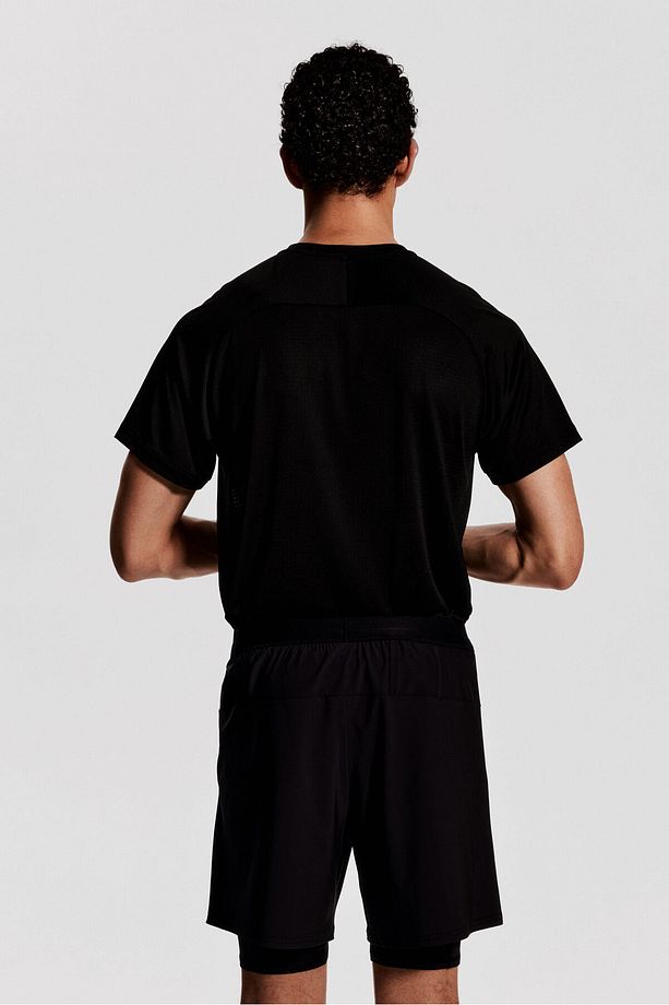 Orta Uzunlukta 2'si 1 Arada Spor Şortu DryMove™ - 5