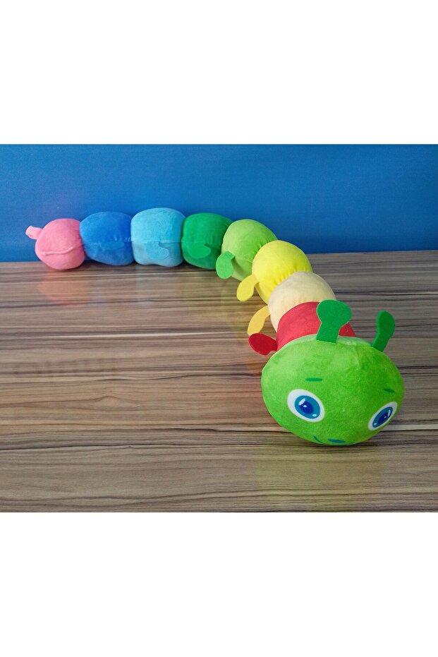 70 cm Large Colorful Caterpillar - My Cute Sleeping Companion