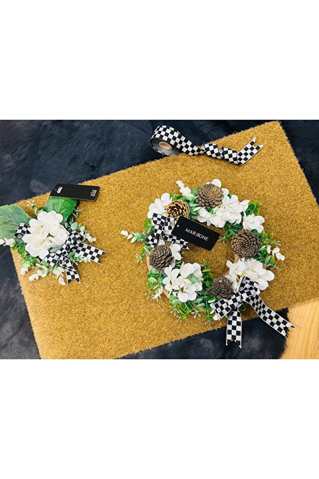 Şimşir Ağaç Paspas İkili Set - 1