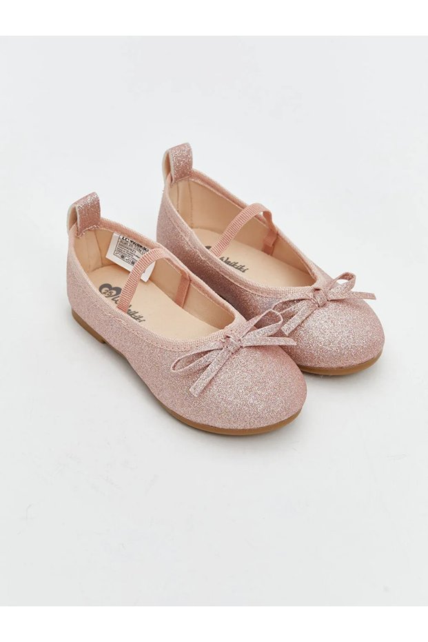 Lcw Steps Pink Bow Detailed Baby Girl Ballerinas