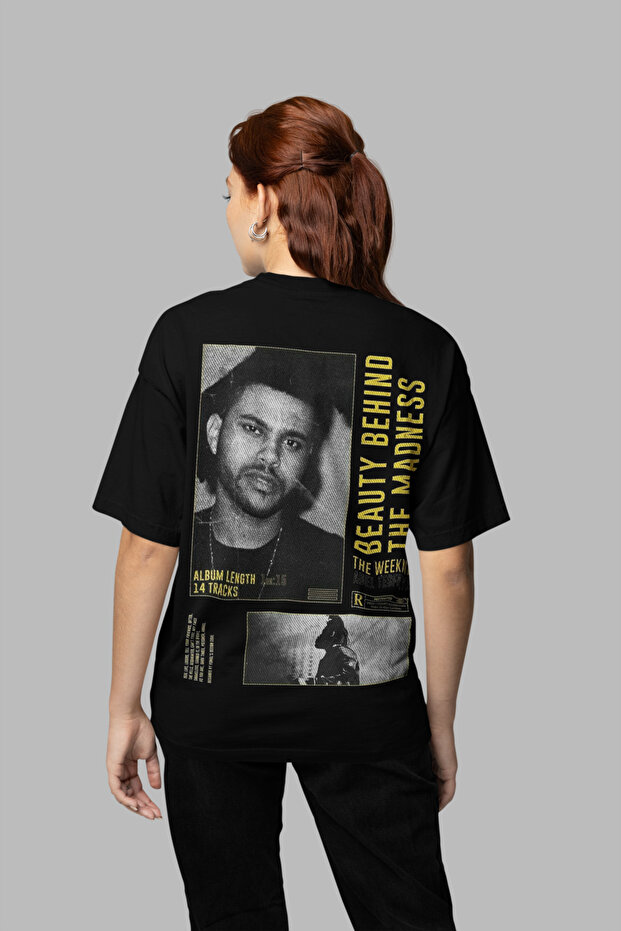 Design the Weeknd Printed Unisex Oversize Rapper T-Shirt