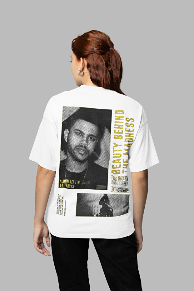 Design the Weeknd Printed Unisex Oversize Rapper T-Shirt