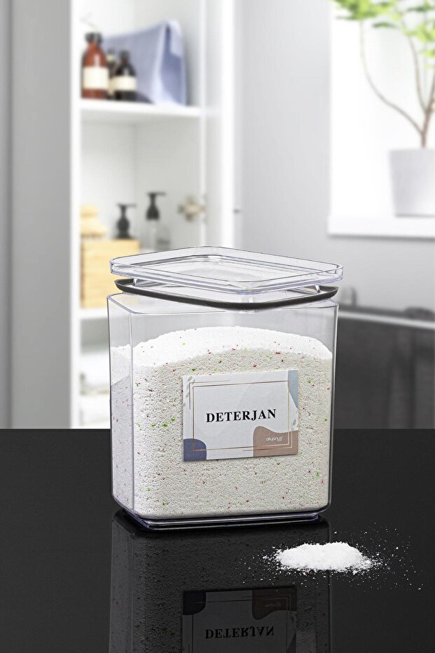 Detergent Vacuum Rectangular 2.1 Lt Storage Container - 2