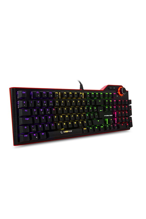 Hydra R6 Full Color Rgb Led Gaming Pro Blue Switch Mekanik Klavye - 2