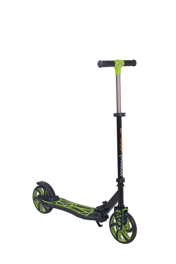 12 Yaş ve Üzeri 2 Dev Tekerlekli Frenli Katlanabilir Yükseklik Ayarlı Scooter Eğlenceli Çocuk Kaykay - 2