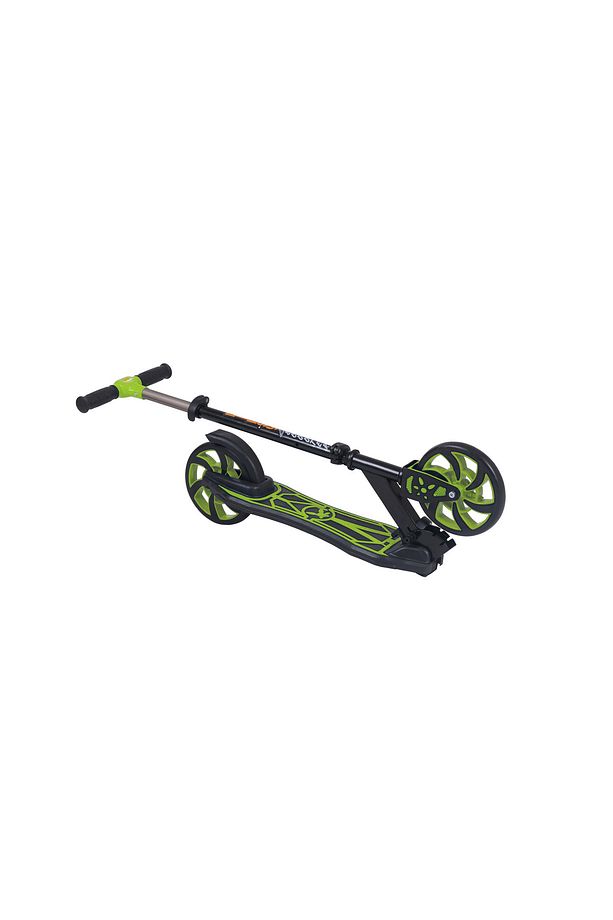 12 Yaş ve Üzeri 2 Dev Tekerlekli Frenli Katlanabilir Yükseklik Ayarlı Scooter Eğlenceli Çocuk Kaykay - 4