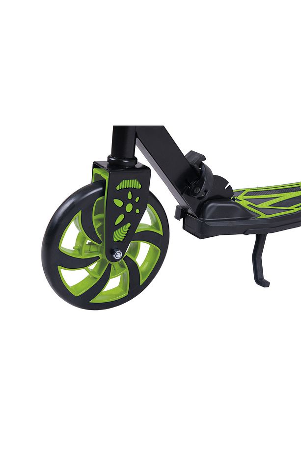 12 Yaş ve Üzeri 2 Dev Tekerlekli Frenli Katlanabilir Yükseklik Ayarlı Scooter Eğlenceli Çocuk Kaykay - 5