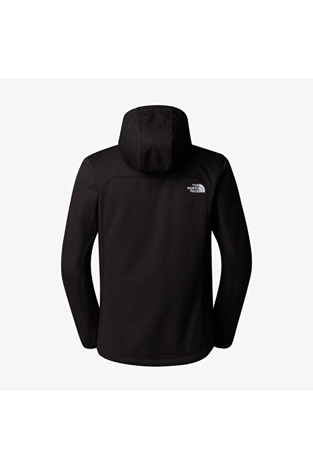 Quest Hooded Softshell Erkek Siyah Outdoor Kapüşonlu Mont - 6