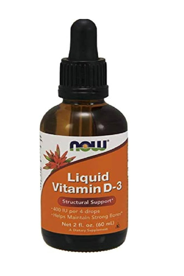 Liquid Vitamin D-3 400 Iu/ 4 Drops, 60ml
