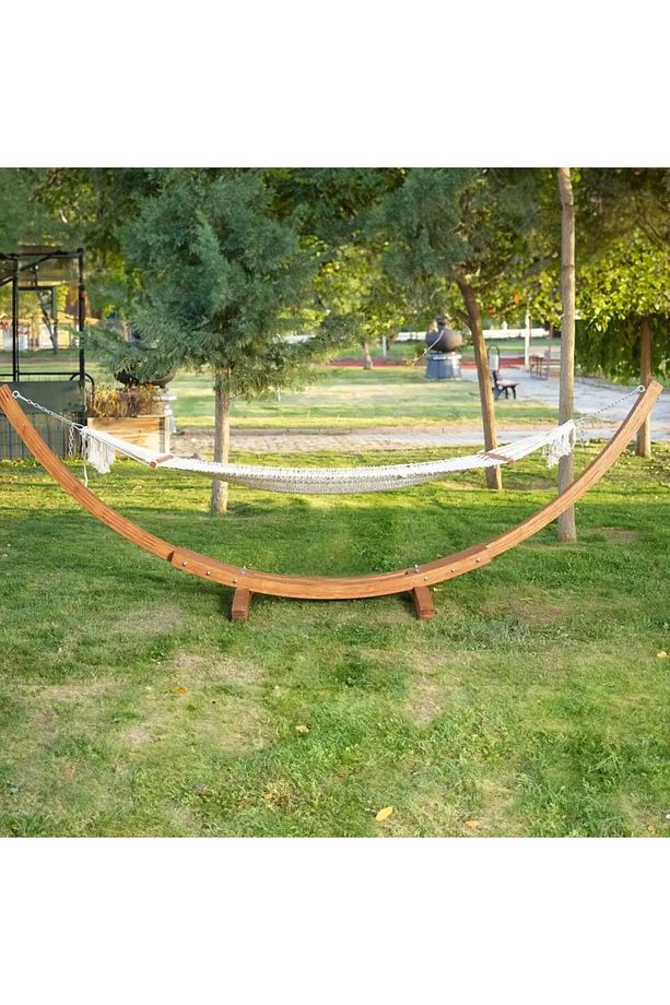 Ahşap Bahçe Mobilyası, Gondol Hamak ,Hamak Standı, Ayağı - 3