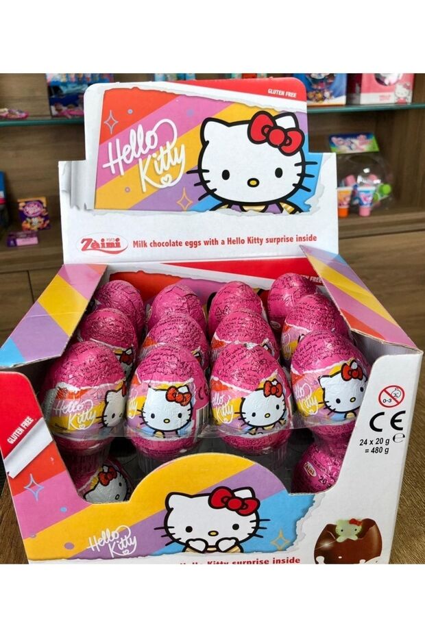 Çikolatalı Sürpriz Yumurta Hello Kitty - 2