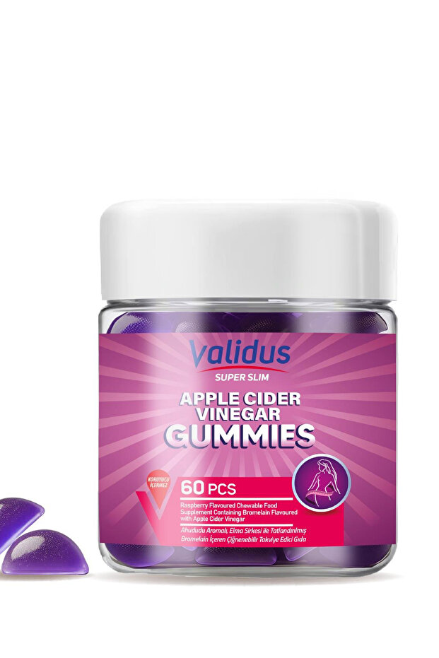Apple Cider Bromelain 60 Gummies - 1