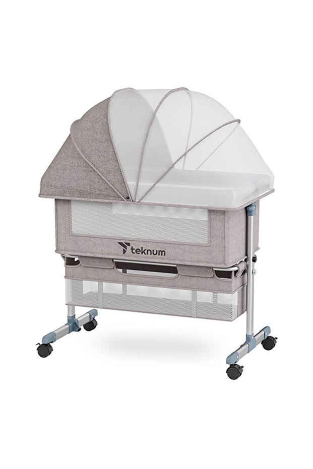 سرير بجانب السرير - عاجي - 1