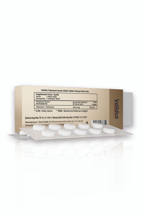 Selenium 200 mcg 30 Sublingual Tablets - 2