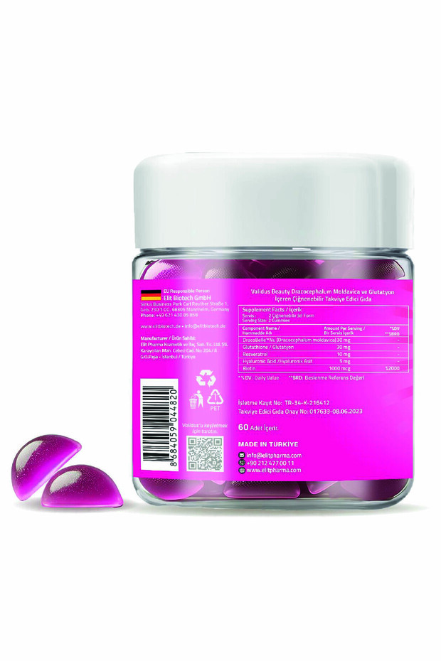 Collagen Boost Dracobelle Nu Beauty 60 Gummies - 2