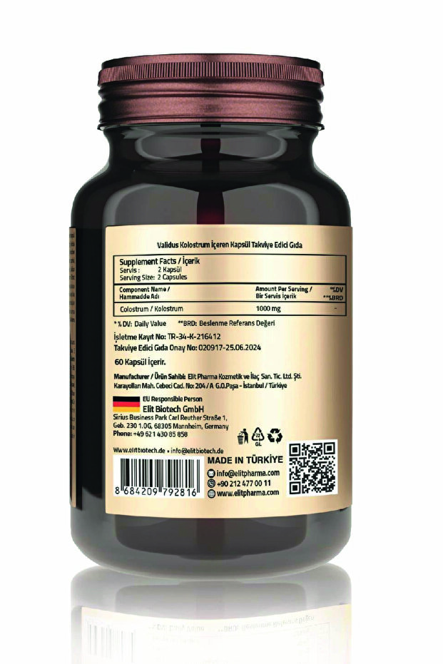 Colostrum 1000 Mg 60 Capsules - 2