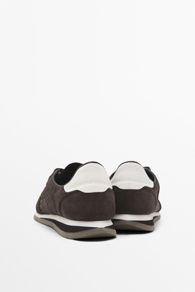 Kombine kumaş spor ayakkabı - 5