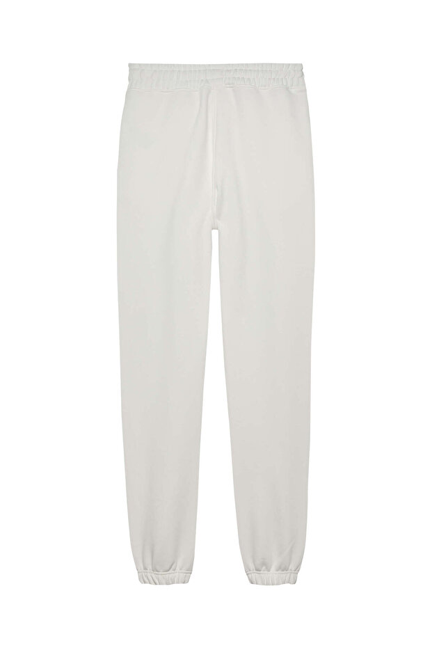 Kadın Ekru Jogger Eşofman Altı - 6