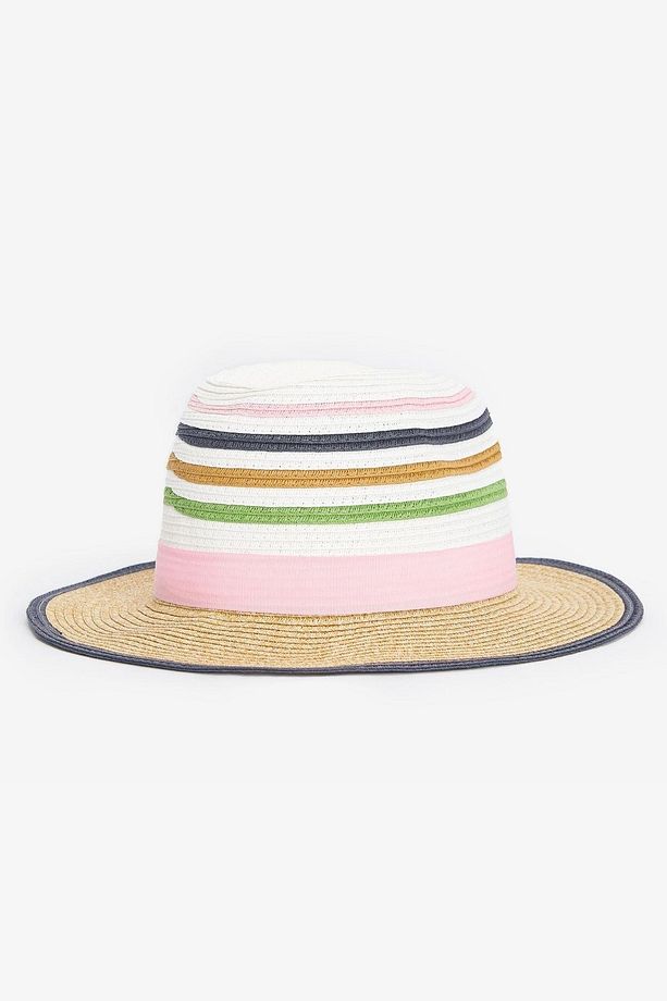 Kenmore Fedora Hasır Şapka Pı31 Shell Pink-multi - 2