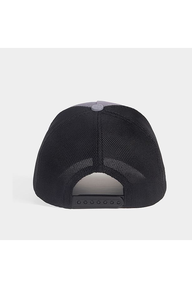 V1 7 Numara Logolu Siyah-gri Trucker Şapka - 7