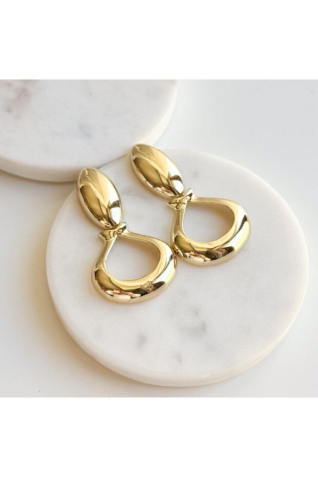 Çelik Karina Küpe - 1