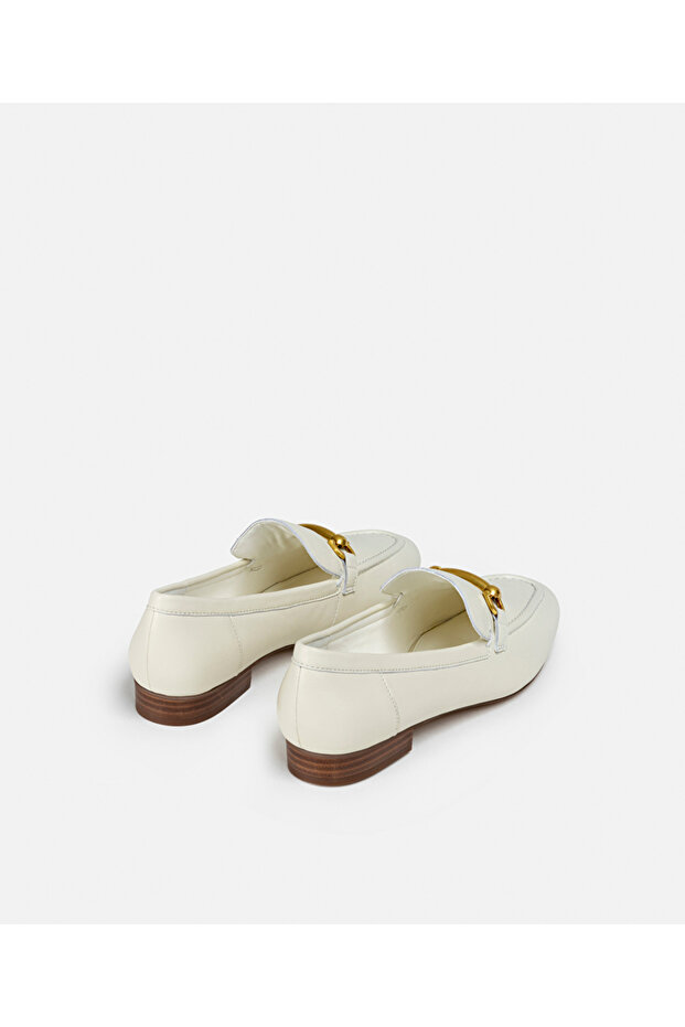 Tokalı Deri Loafer - 4