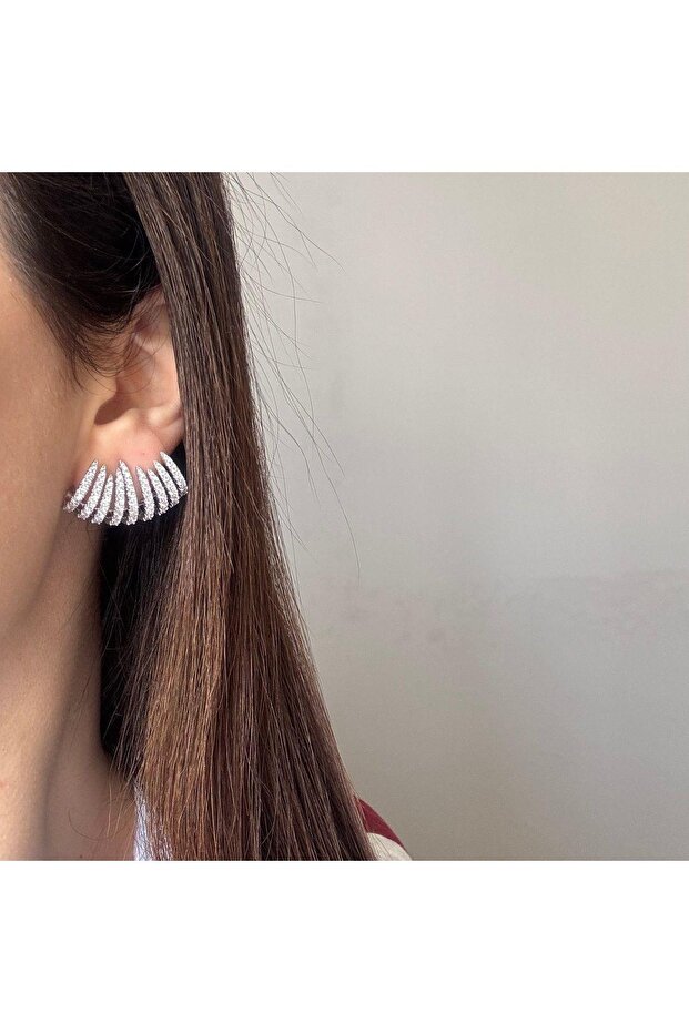 Çelik Luz Küpe - 2