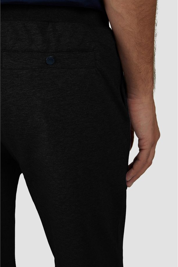 Erkek Normal Bel Pamuklu Regular Fit Siyah Şort C0P1237-011 - 4