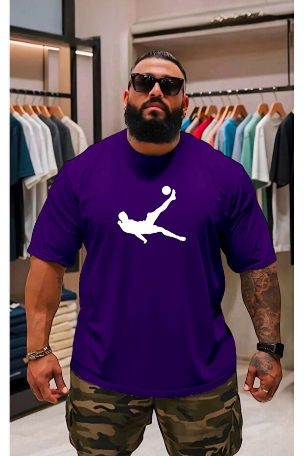 Plus Size Unisex Printed T-Shirt
