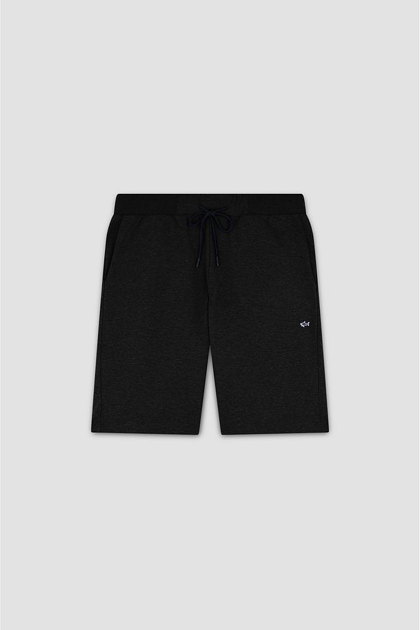 Erkek Normal Bel Pamuklu Regular Fit Siyah Şort C0P1237-011 - 5