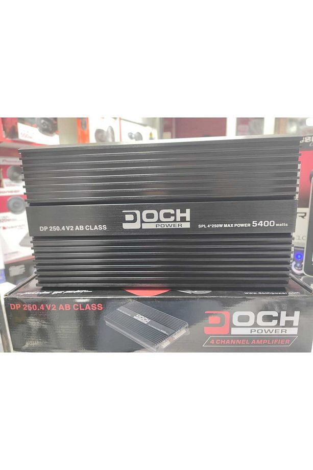 DP250.4 V2 AB CLASS 4 KANAL MOSFET OTO AMFİ - 1