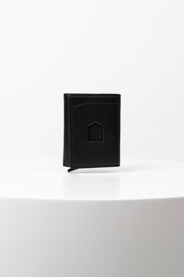 Jules Genuine Leather Men's Wallet with Mechanism