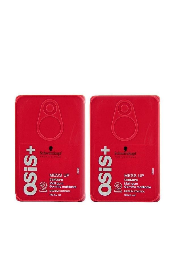 2'li Saç Şekillendirici Mat Krem Wax - Mess Mat Up Gum 2 X 100 ml - 1