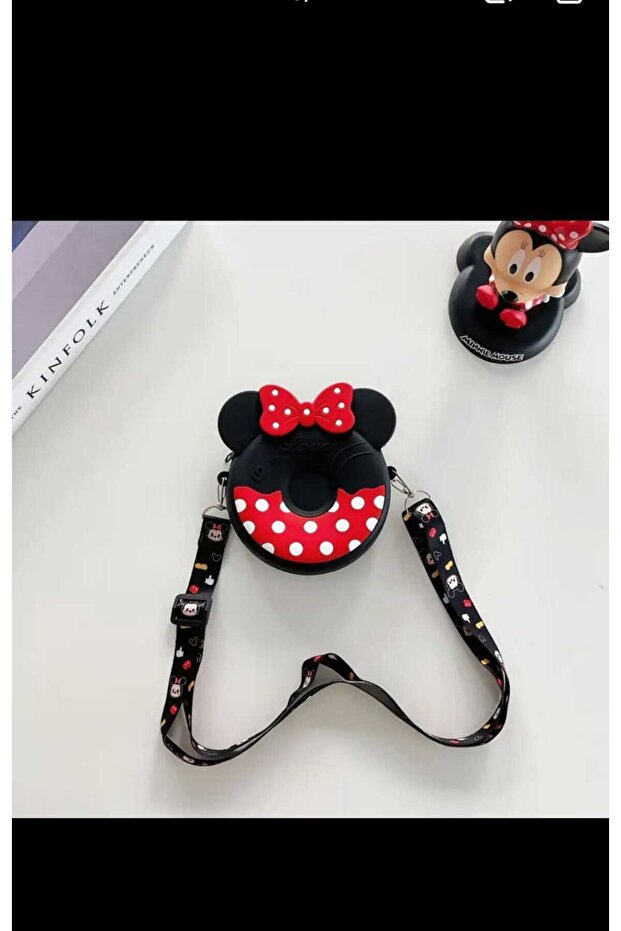Girl's Silicone Mickey Shoulder Bag