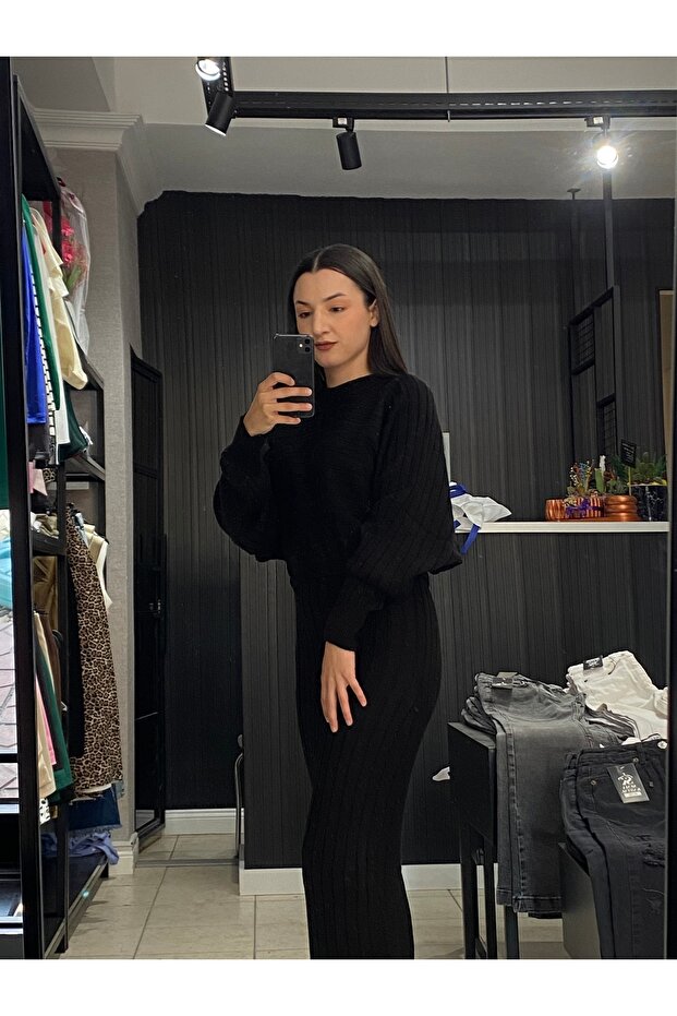 Triko Elbise Takım - 3