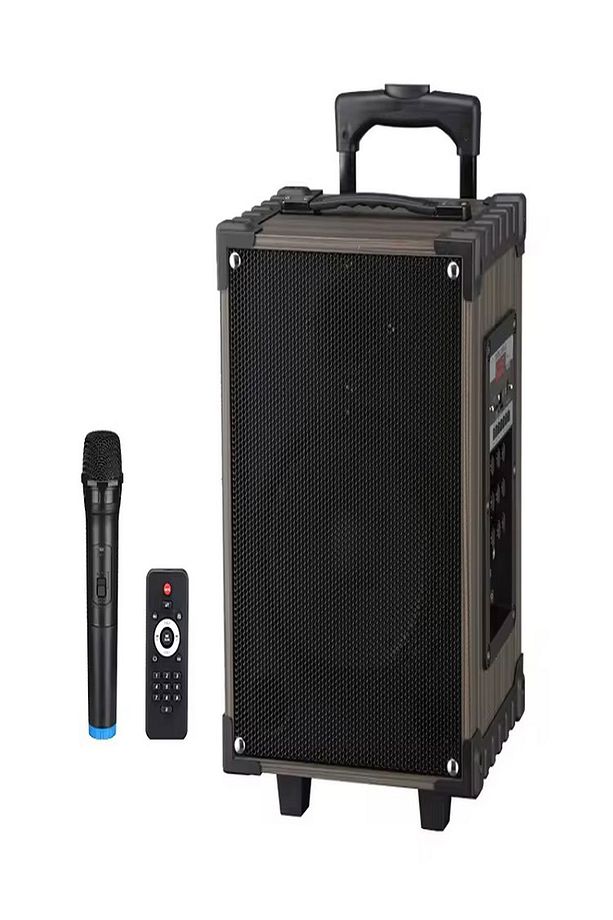 Lt-908 Süper Bass Şarjlı Mikrofonlu Hoparlör Karaoke Sistemi 40 Watt Taşınabilir Parti Box - 1