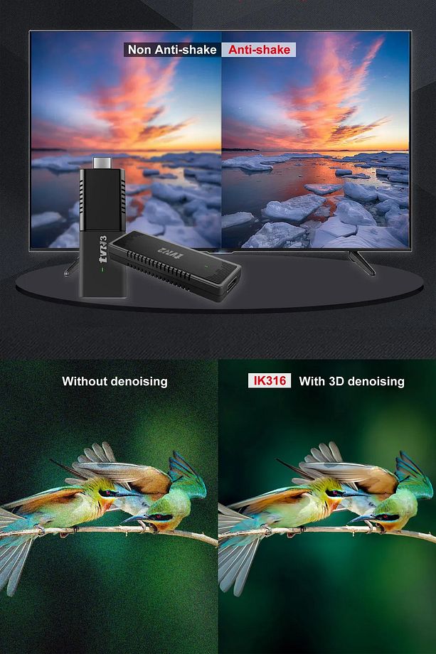Android Tv Box Tv Stick Android Medya Oynatıcı Smart Tv Wifi Güncel Netflix Youtube İnat Tv Destekli - 4