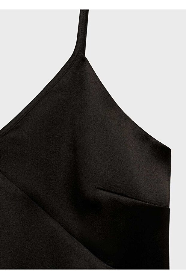 Saten V yaka üst - 3