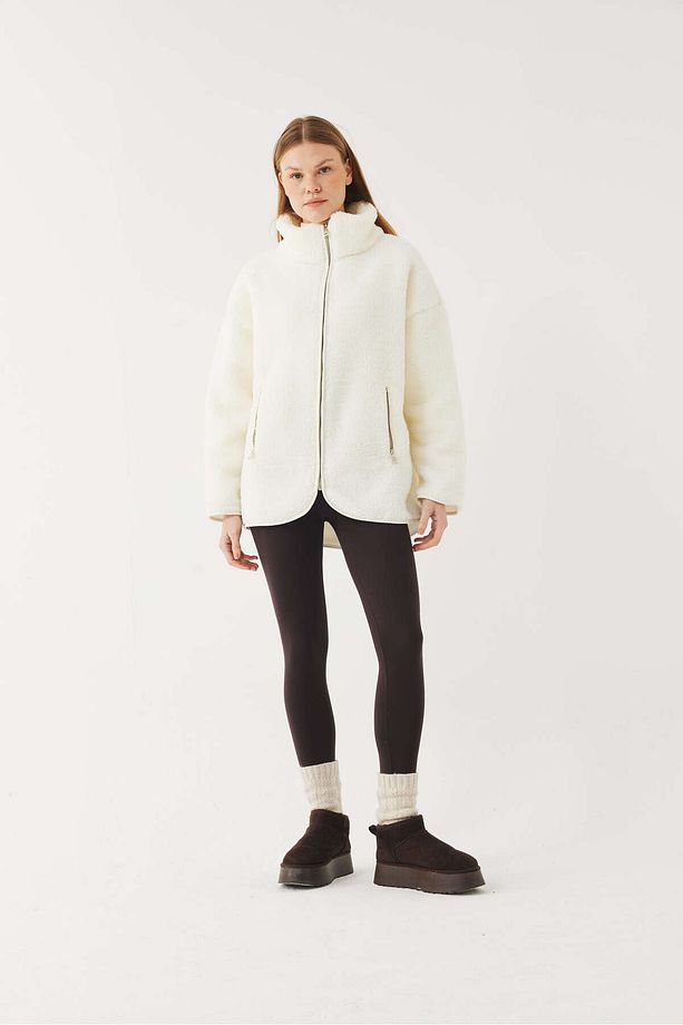 Suni Yün Polar Ceket - 1