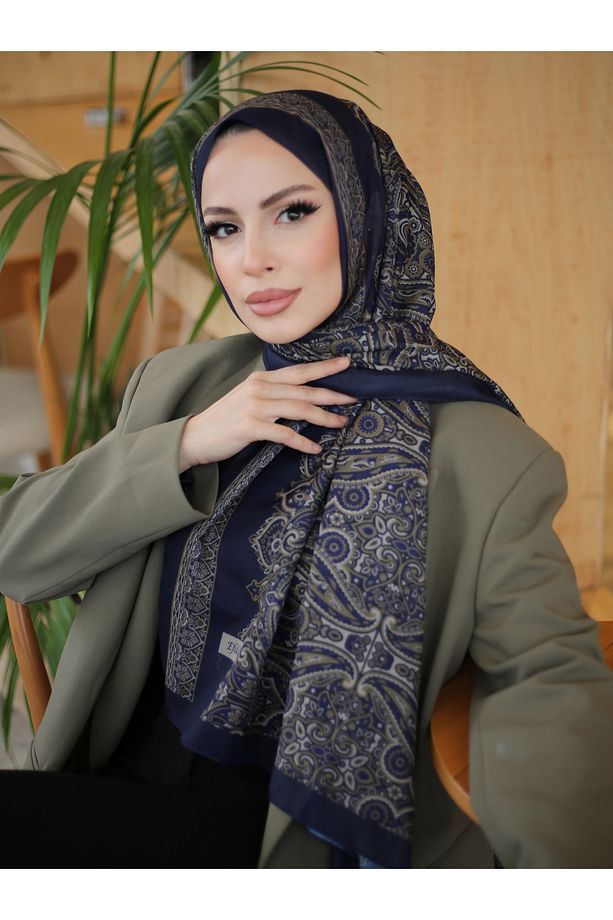 Arya Desen Hint Pamuk Şal - 3