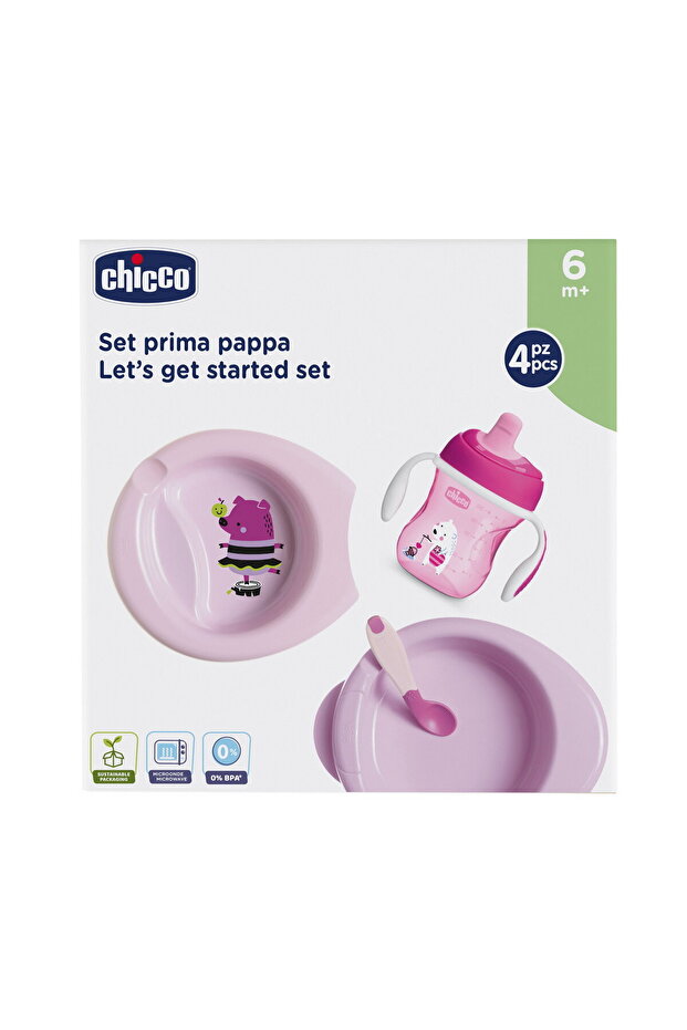 YEMEK SETI 6M -PEMBE - 6