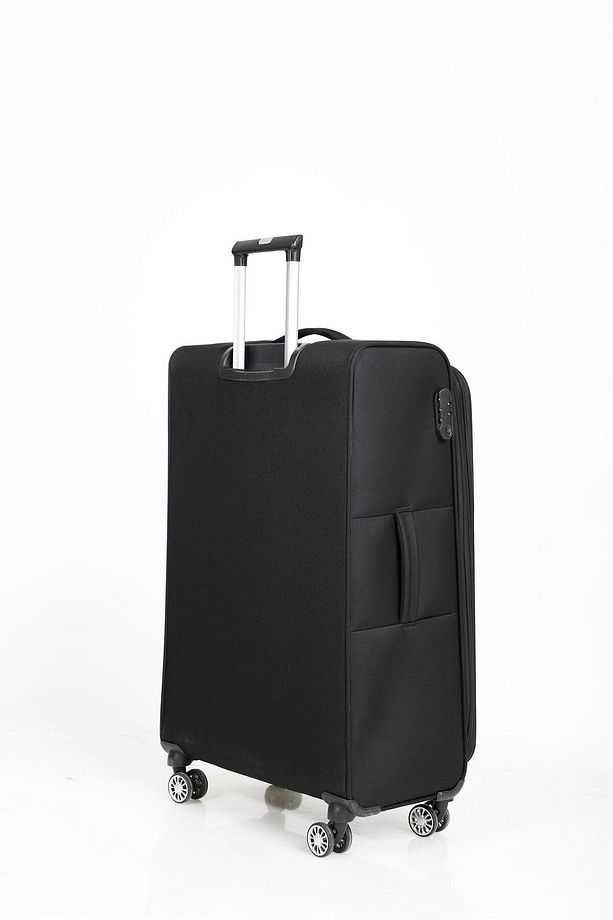 Siyah Unisex 3'Lü Valiz Seti Fsl0012-2025 4 Tekerlekli - 4