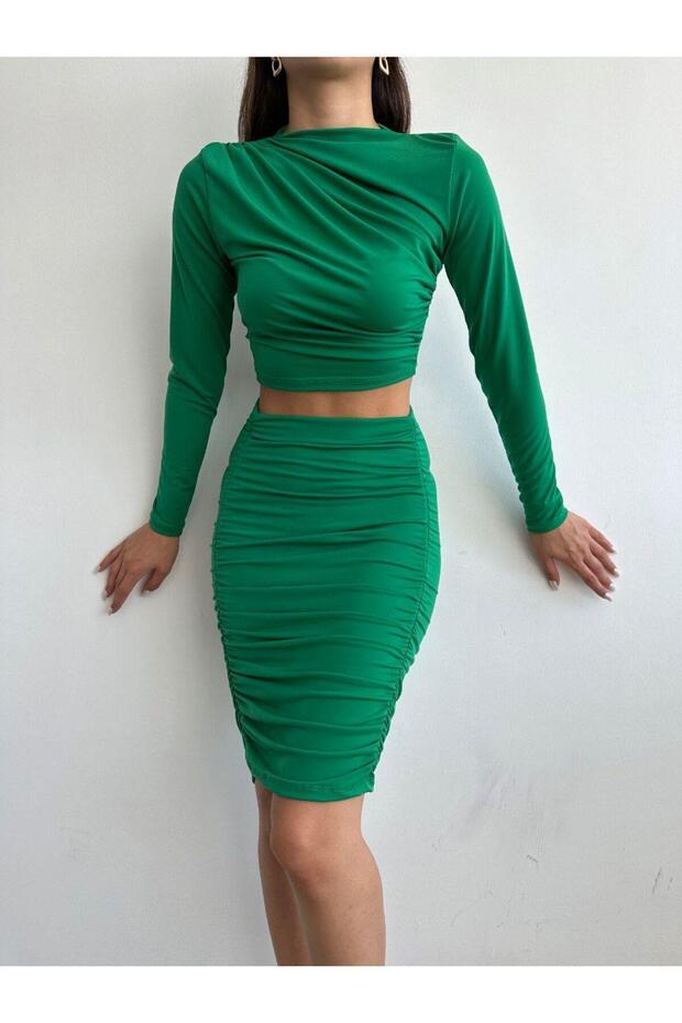 Bluza-suknja Naborano Sandy Set - 3