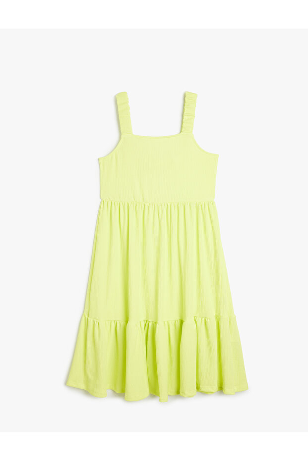 Yellow Girl's Dress 5Skg80012Ak