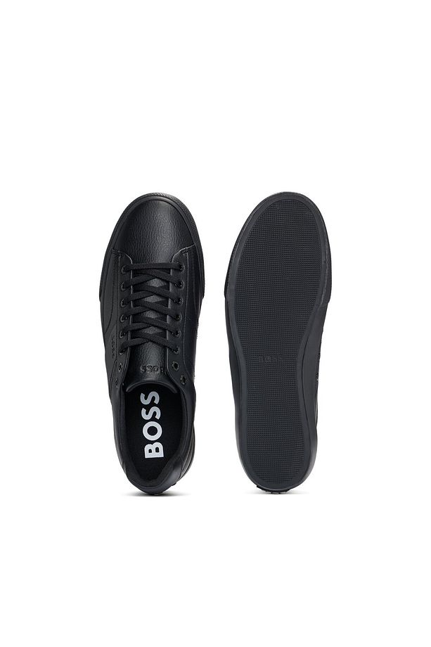 Logolu Deri Sneaker Ayakkabı Erkek AYAKKABI 50522833 005 - 4
