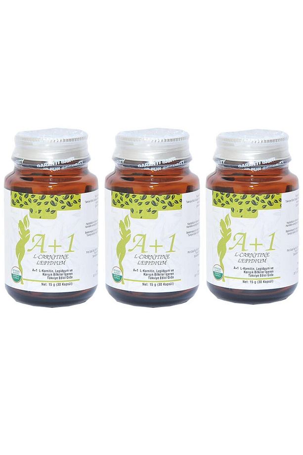 Hhs A1 L-carnitine Lepidium A 1 Bitkisel 30 Kapsül X 3 Adet Kutu - 2