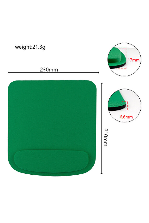 Coolcirc Computer Game Mouse Pad Large Thickened Eva Ergonomic Mousepad Wrist Pad Non-Slip Mouse ... - 1