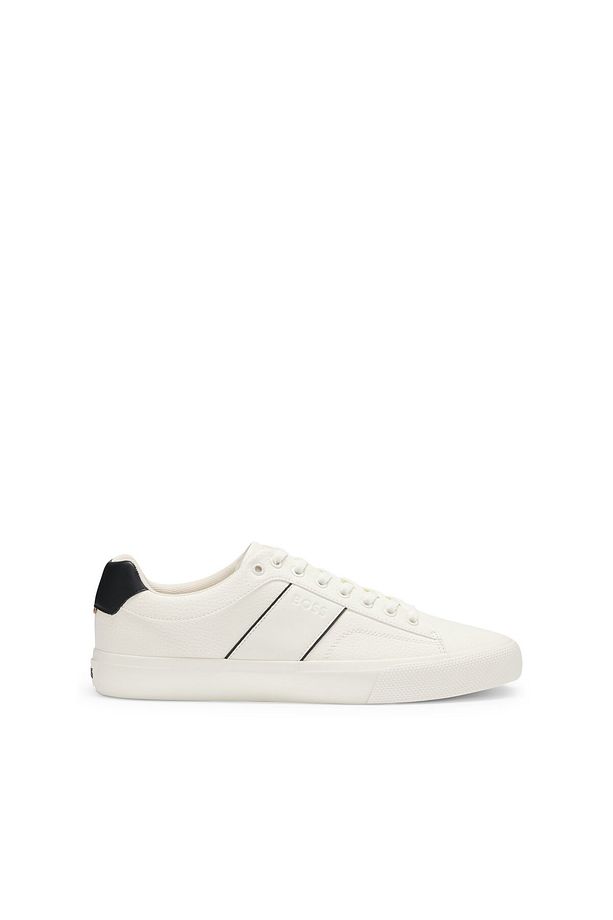 Logolu Deri Sneaker Ayakkabı Erkek AYAKKABI 50522833 101 - 2