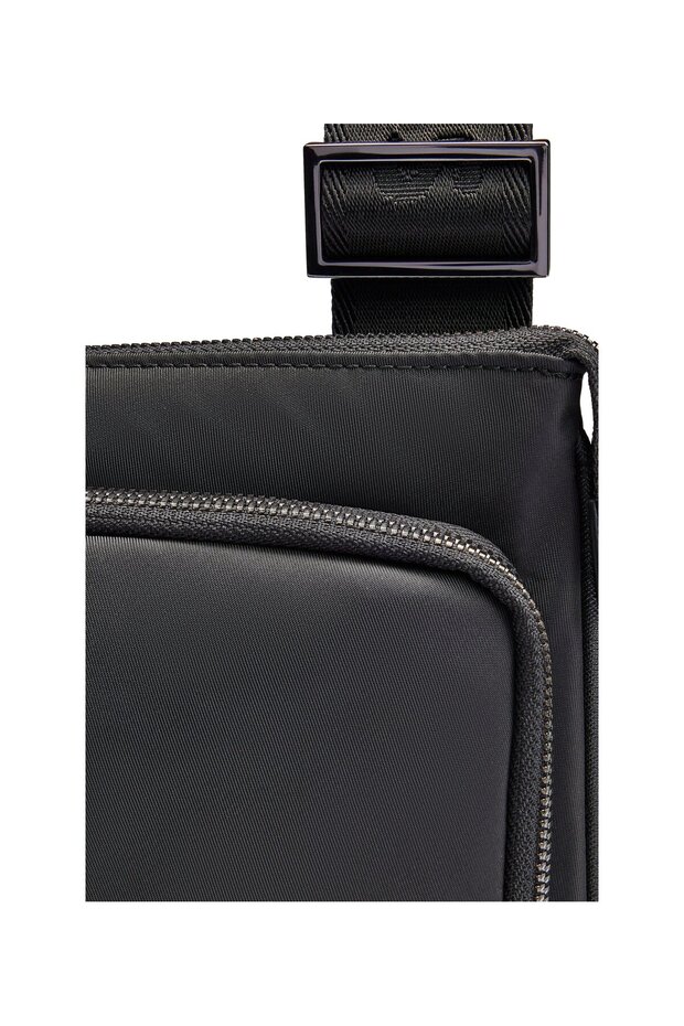 Çift monogramlı donanım süslemeli zarf çanta - 2