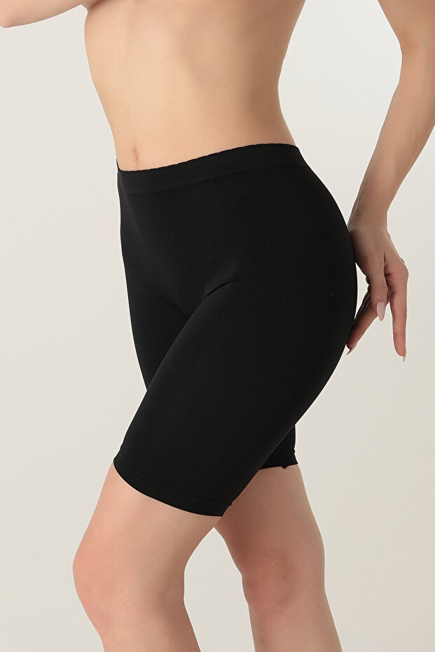 Seamless Normal Bel Kısa Tayt - 1